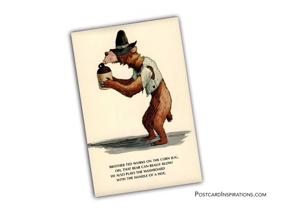 The Country Bear Jamboree (Postcard)