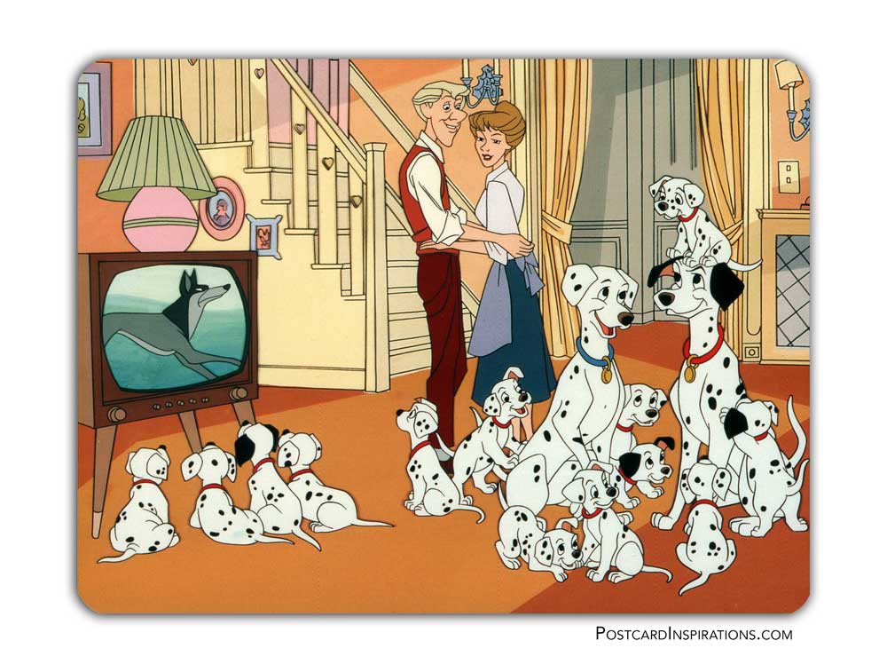 101 Dalmatians (1961) Postcard