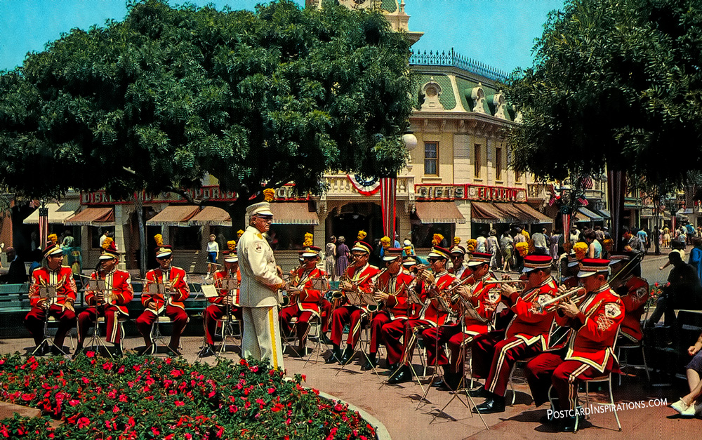 Disneyland Band (Postcard)