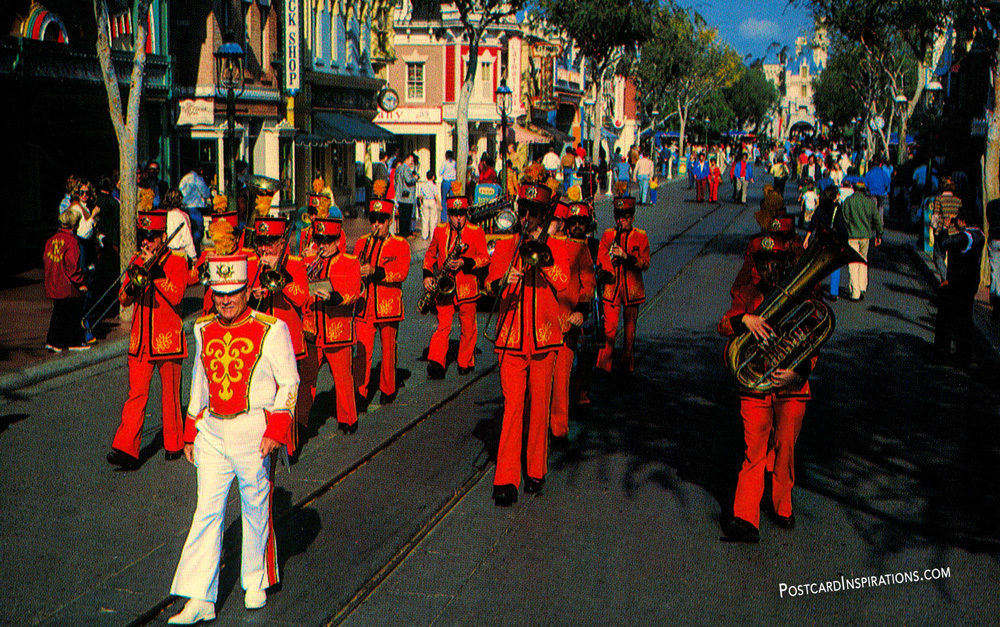 The Disneyland Band (Postcard)