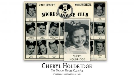 Cheryl Holdridge: The Mickey Mouse Club #12