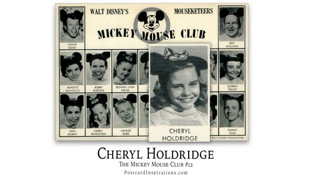 Cheryl Holdridge: The Mickey Mouse Club #12