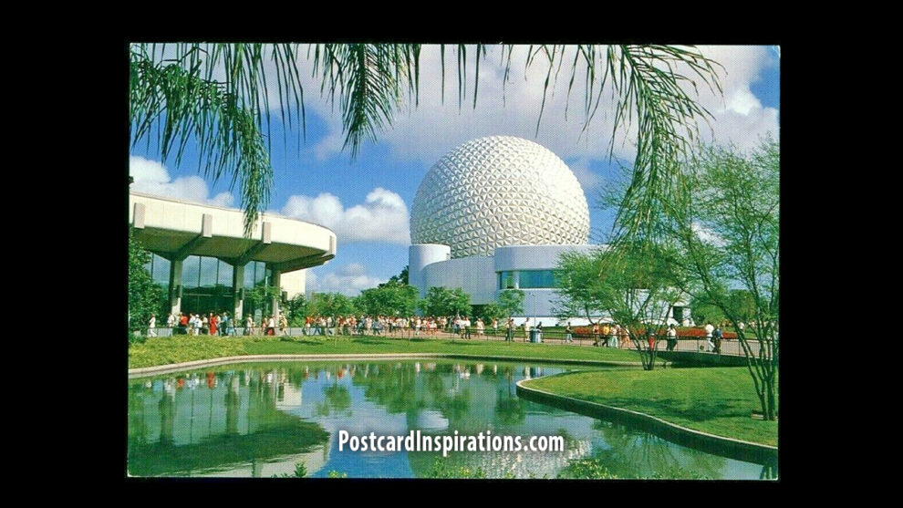 EPCOT CommuniCore Postcard Nostalgia