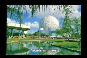 A Postcard from EPCOT Center – The Future, 1982 Style!