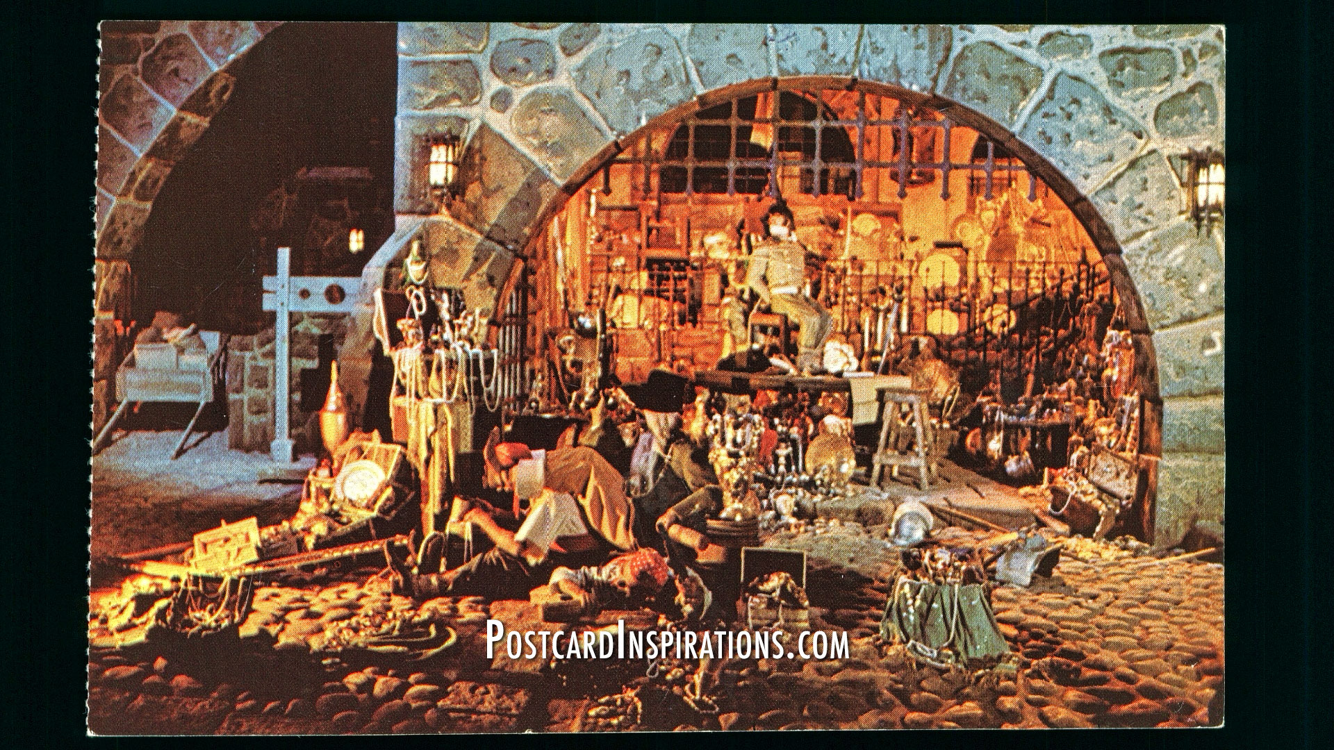 A Postcard from Walt Disney World’s Pirates of the Caribbean